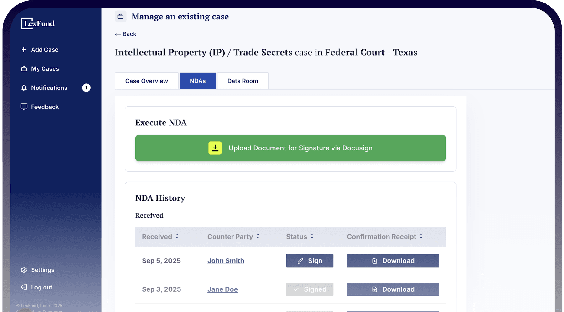 Feature Screenshot